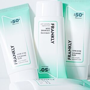 Frankly Cicahe Sun Korean Skincare with SPF 50+